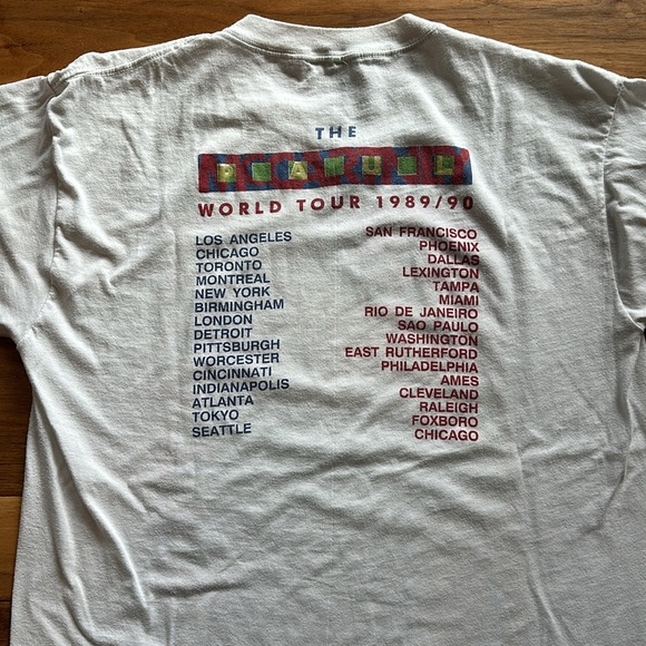 Vtg ‘89 The Paul McCartney World Tour Brockum T - Picture 5 of 5